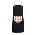 thumbnail image 1 of Japan Culture Map Brush Apron Bib Sarong Cooking Baking Kitchen Pocket Pinafore, 1 of 3