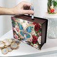 thumbnail image 4 of Caja Decoraciones Banco Monedas Kits Arte Diamante Escritorio Dinero Con Mariposa para Adultos Principiantes, 4 of 9