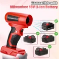 thumbnail image 2 of 210W Cordless Handheld Jet Blower Portable Violent Turbo Fan for Milwaukee 18V, 2 of 7