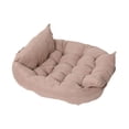 thumbnail image 1 of STARTIST Dog Bed Foldable Cat House Pet Cushion Pet Sleeping Bed for Small Large Dogs Light Pink, 1 of 6