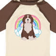 thumbnail image 4 of Inktastic Bernedoodle Dog Gifts Girls Long Sleeve Baby Bodysuit, 4 of 5