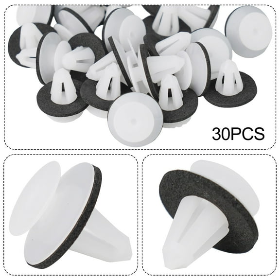 30PC Fastener Clip Inner Door Panel Trim Retainer for Mercedes R129 W202 W203 W211