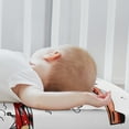 thumbnail image 3 of Sweet Jojo Designs Airplane Blue Red and Grey Baby Bassinet Fitted Sheets 2 Piece Set, 3 of 7