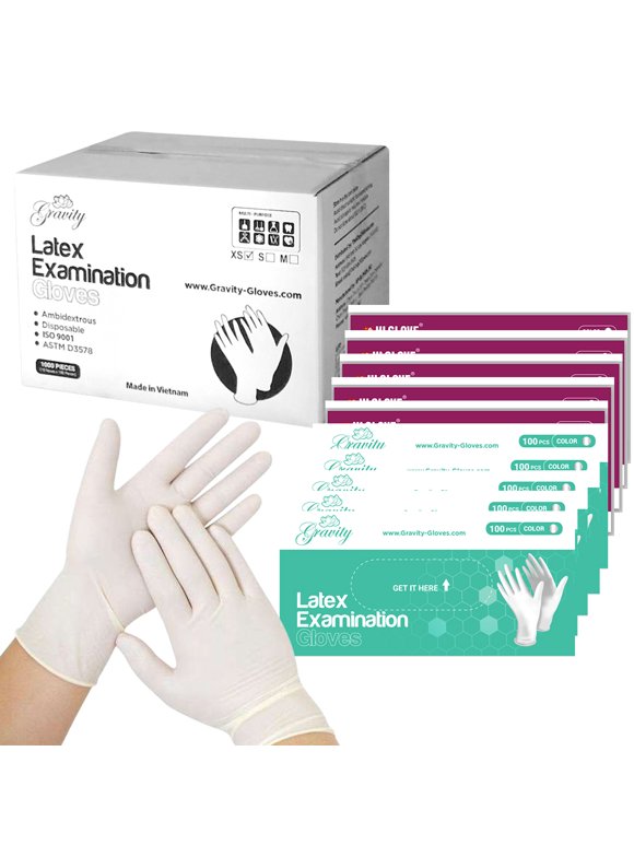Latex Gloves in First Aid