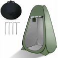 thumbnail image 1 of Portable Pop-Up Tent for Camping, Water-Repellent & Durable Polyester Instant Privacy Shelter with Pop Up Design, Silver Coated Fabric for UV Protection, Ideal for Outdoor Activities (Green), 1 of 5