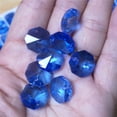 thumbnail image 4 of 14 mm 200 piezas cuentas octagonales de cristal 2 agujeros DIY accesorios de cristal para decoración del hogar y boda, 4 of 5