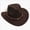 A174-Coffee, variant on Children Winter Hats Childrens Western Cowboy Hat Parent Child Feather Top Hat Hat Sun Hat Ski Hat,3-8 Years,A174-Black