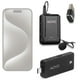 thumbnail image 1 of Micrófono Lavalier Inalámbrico Movo USB-C para Android e iPhone 15 con Transmisión de 2,4 GHz y Adap, 1 of 7