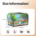 thumbnail image 4 of Funda para tostadora Bugs Bunny de 2 rebanadas, funda protectora contra el polvo y las huellas dactilares para pan, de poliéster, fundas para pequeños electrodomésticos de cocina, 4 of 6
