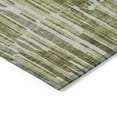 thumbnail image 4 of Addison Rugs Chantille Indoor/Outdoor Transitional Lines Olive Washable Rectangle Rug, 5' x 7'6", 4 of 6