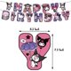 thumbnail image 4 of Kawaii Lovely Anime Cartoon Birthday Party Decoration,Anime Cosplay Party Supplies Kit Includes Happy Birthday Banner, Cupcake Topper, 4 of 4