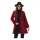 thumbnail image 4 of Gabardina Larga Abrigo Elegante Felpa Cruzada De Para Mujer, 4 of 7
