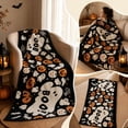 thumbnail image 3 of OCCOA Halloween Flannel Throw Blanket Festive Printed Decorative Blanket for Sofa Couch Bed Versatile Home Decoration for Bedroom Living Room Holiday Decor Gift, A, 3 of 6