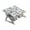 36.5x37cm, variant on Abbracc Chilled Condiment Server Ice Chilled Serving Tray with Spoon Sauce Organizer Taco Garnish Tray Hotdog Cart, Entertaining Shop 48x16cm