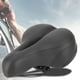 thumbnail image 4 of Cojín ergonómico para asiento de bicicleta de montaña con tira reflectante, color negro, 4 of 13