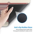 thumbnail image 5 of Sikiie Fashion Tatreez Mouse Pad, 16x29.5 Mousepad Desk Mat in Anti-Slip Rubber Mousepads Mat for Game Office Laptop Computer, 5 of 8