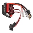 thumbnail image 1 of RC Boat ESC, Brushed ESC 60A Continuous Current 6-12V with Brake for Accessory, 1 of 7
