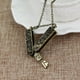 thumbnail image 5 of Collar de llave Sonducket verde Retro con colgante, 5 of 6