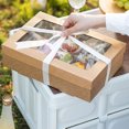 thumbnail image 4 of Caja de almuerzo para Picnic caja de embalaje desechable para llevar para pícnic al aire libre (S) 2 uds., 4 of 9