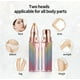 thumbnail image 4 of Depiladora de Cejas, Depiladora de Vello Facial Recargable 2 en 1, Depiladora de Cejas Eléctrica Depilación Liviana Sin Dolor con Luz LED Incorporada para Cara, Cejas, Bigote, Cabello, Cuerpo, 4 of 5