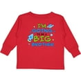 thumbnail image 3 of Inktastic Space Im Going to Be a Big Brother Boys Long Sleeve Toddler T-Shirt, 3 of 5