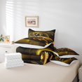 thumbnail image 5 of Yellow Sports Car Bed in a Bag Queen Comforter Set 7 Piece,Racing Car Extreme Sport Bedding Sets Speed Automobile Vehicles Speedometer Sheet Set with Comforter, 5 of 5