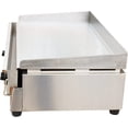 thumbnail image 2 of INTBUYING Commercial LPG Gas Grill Griddle Countertop Flat Top Cooking Griddle Grill BBQ Teppanyaki Grill with Adjustable Temperature Control 2800Pa Stainless Steel, 2 of 6