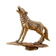thumbnail image 2 of Estatua de latón Soledad Figuras de animales Estatua de cobre 6,8 cm x 6,9 cm, 2 of 10