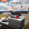 thumbnail image 2 of VEVOR Portable Car Refrigerator Freezer Compressor 25 L Single Zone for Car Home, 2 of 9