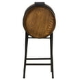 thumbnail image 4 of Evergreen Foldable Wood and Metal Side Table, 4 of 5