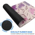 thumbnail image 6 of Long Mouse Pads for Desk,Pioneer Flower Floral Print Pattern Desk Mats on Top Of Desks, Desk Mouse Pad Extra Large with 3mm Non-Slip Base and Stitched Edge for Gaming,Office,Work,Home 35.4"x15.7", 6 of 6