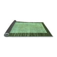 thumbnail image 2 of Ahgly Company Indoor Rectangle Oriental Light Blue Modern Area Rugs, 8' x 10', 2 of 4