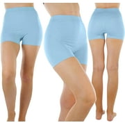 ToBeInStyle Women's 6 Pack Control Shaping Booty Shorts Boyshorts Seamless Underwear