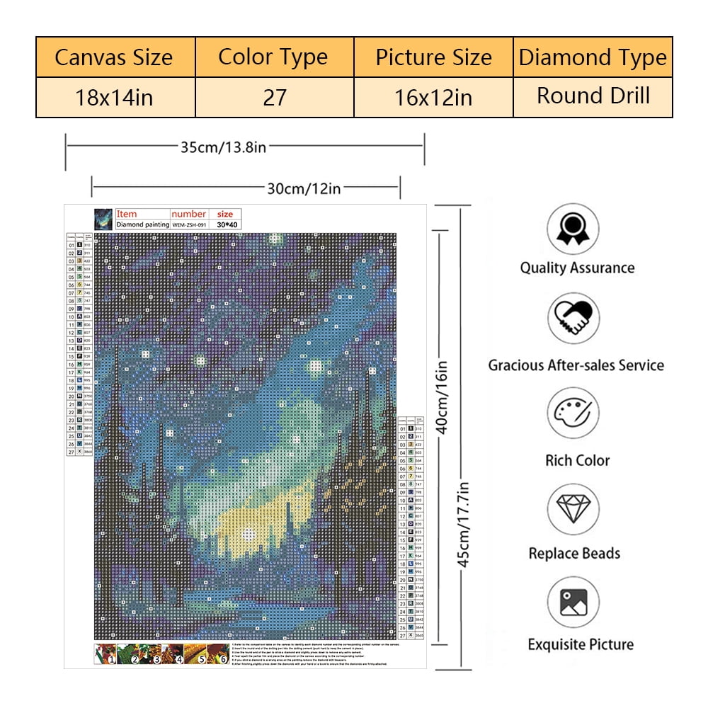 Rongxze 4 Pièces Diamond Painting Enfant, DIY Tableau | FindTheDeal