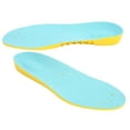 thumbnail image 4 of 2 pares de plantillas suaves para soporte de pies, almohadillas elásticas transpirables para zapatos, inserciones para zapatos para correr, 4 of 12