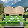 thumbnail image 3 of XYZCANDO Golf Time Golf Cart Seat Cover with 4 Pockets - Universal Non Slip Terry Cloth Protector for 2-Seat Golf Carts, 3 of 9