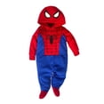 thumbnail image 1 of Mameluco algodón con gorro estampado Marvel Spiderman, 1 of 4