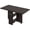 Brown, variant on Ourlova Movable Space Saving Foldable Kitchen Table for 4 with 2 Storage Shelf and 6 Wheels for Small Spaces Kitchen and Dining Room Brown