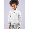 thumbnail image 2 of Happy Halloween Creepy Style Hoodie Juniors -Image by Shutterstock,  Medium, 2 of 4