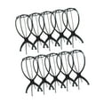 thumbnail image 3 of 10 Piezas Soporte para Exhibición de Sombreros Soporte para Cabeza de Pelucas Estante de Exhibición de Mesa Ligero Soporte para Pelucas para Salón de negro, 3 of 9
