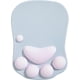 thumbnail image 1 of Cat Paw Mouse Pad, Ergonomic Mouse Pad, Mouse Mat With Wrist Support, Silicone Gel Mouse Pad, Cute Mouse Padgrey & Pink, 1 of 5