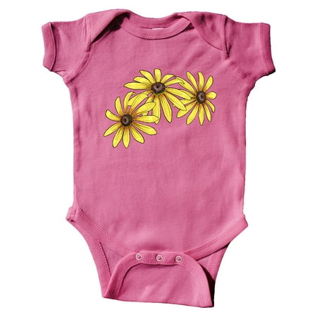 

Inktastic Black Eyed Susans Flowers Gift Baby Boy or Baby Girl Bodysuit