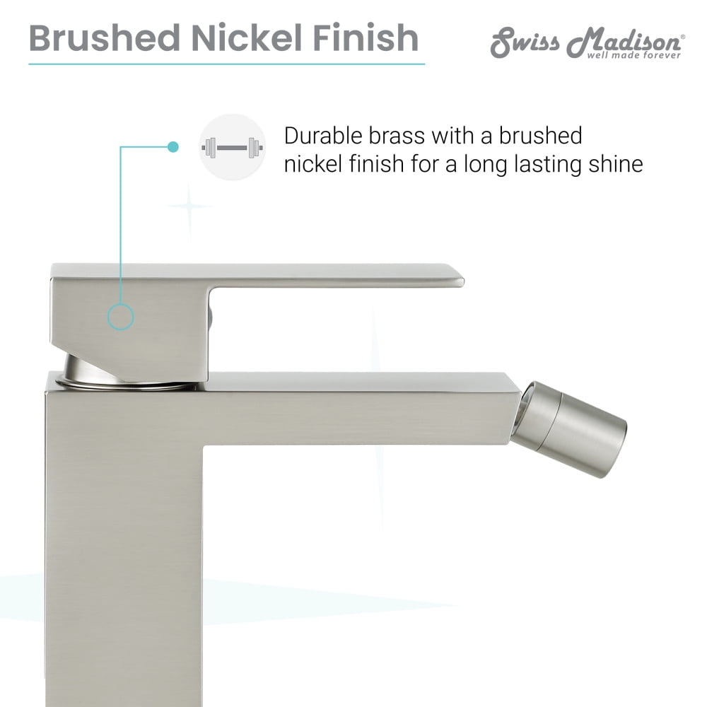 Concorde Bidet Faucet in Nickel