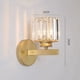 thumbnail image 5 of Aplique de pared LED de cristal para decoración moderna del hogar, ideal para sala de estar, pared de TV, dormitorio y pasillo, aplique de vidrio E27, iluminación de pasillo y escalera, 5 of 5