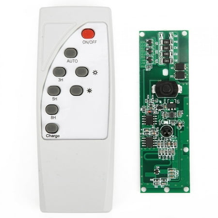 

Solar Circuit Board Light Controlled Radar Human Body Induction with Remote Control