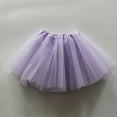 thumbnail image 2 of Akiihool Skirts for Girls Girls Dress Summer Fashion Dress Princess Dress Casual Dress Tutu Mesh Skirt Outwear(Light Purple,3-8 Years), 2 of 3
