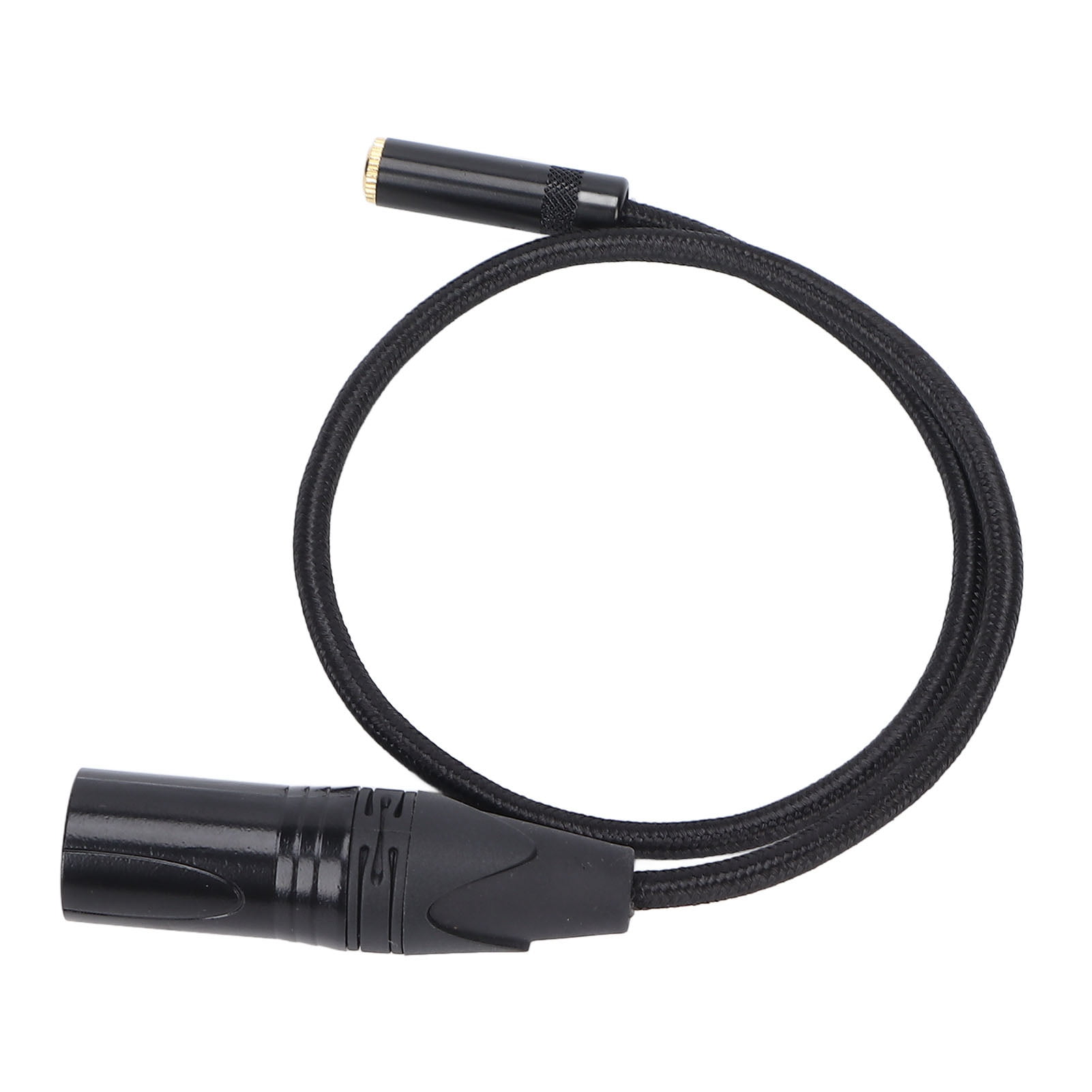 Balanced Mic Wire, Shielded 19.7in Prevent Interference 3.5mm Female To