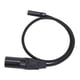thumbnail image 1 of Cable XLR hembra de 3,5 mm a macho, evita interferencias, cable adaptador XLR estéreo de 3 pines silencioso para micrófono mezclador de 19,7 pulgadas, 1 of 12