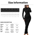 thumbnail image 4 of Elegant Women's Long Sleeve Maxi Dress Casual & Comfortable Pink Full-Length Dress for All Occasions, 4 of 5