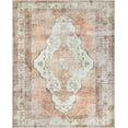 thumbnail image 3 of Well Woven Torwyn Blush Machine Washable Vintage Style Updated Classic Distressed Persian 3x5 (3'11" x 5'3") Area Rug, 3 of 8